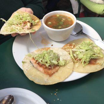 Sam's Log Cabin - Daily special trout tacos - Breakfast & Brunch Near Me - Albany, California Sam's Log Cabin - Daily special trout tacos - Breakfast & Brunch Near Me - Albany, California