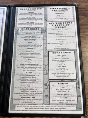 Menu photo 1 Diner 31 Manistee, MI