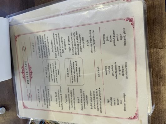 Menu photo 1 Cruise Coffee Cafe Scotts Valley, CA