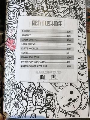 Menu photo 1 The Rusty Rabbit Burwood, NSW Menu photo 1 The Rusty Rabbit Burwood, NSW