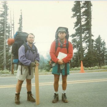 Sunrise Visitor Center - Me in 1992 with my best friend Eric - Visitor Centers Near Me - Ashford, Washington Sunrise Visitor Center - Me in 1992 with my best friend Eric - Visitor Centers Near Me - Ashford, Washington