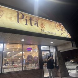 Pita and Hummus - Outside