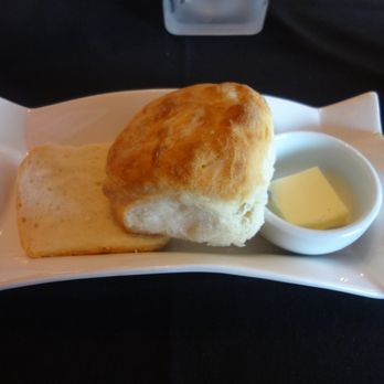 Salmon n' Bannock - Baked Bannock - Canadian (New) Near Me - Vancouver, British Columbia