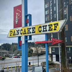 The Pancake Chef - Retro Neon Sign