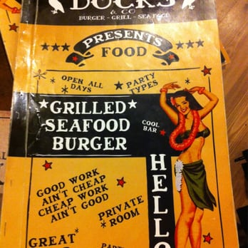 Dock's & Co - La copertina del menù! - Steakhouses Near Me - Roma, 62