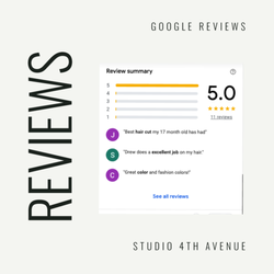 Studio 4th Ave - Recent Google Reviews