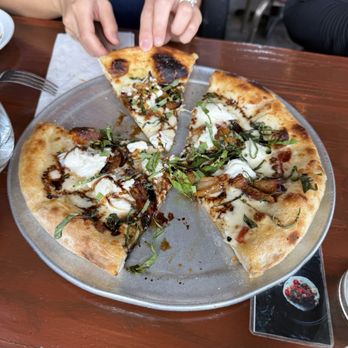 The Six Chow House - Peach Royale pizza - New American Near Me - Studio City, California The Six Chow House - Peach Royale pizza - New American Near Me - Studio City, California