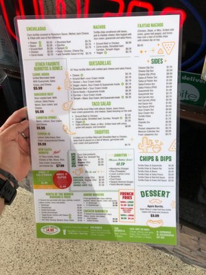 Menu photo 4 El Indio Real Mexican Food Gainesville, FL