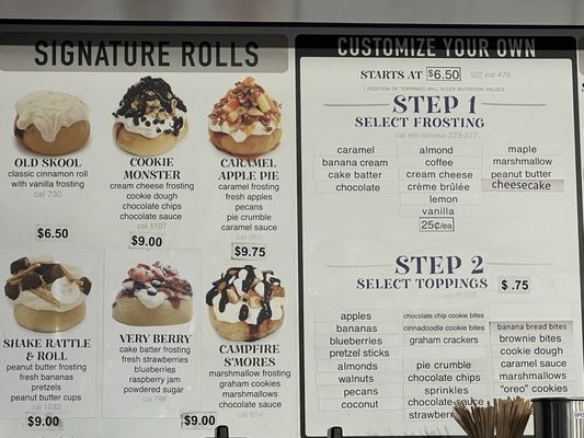 Menu photo 5 Cinnaholic Long Beach, CA