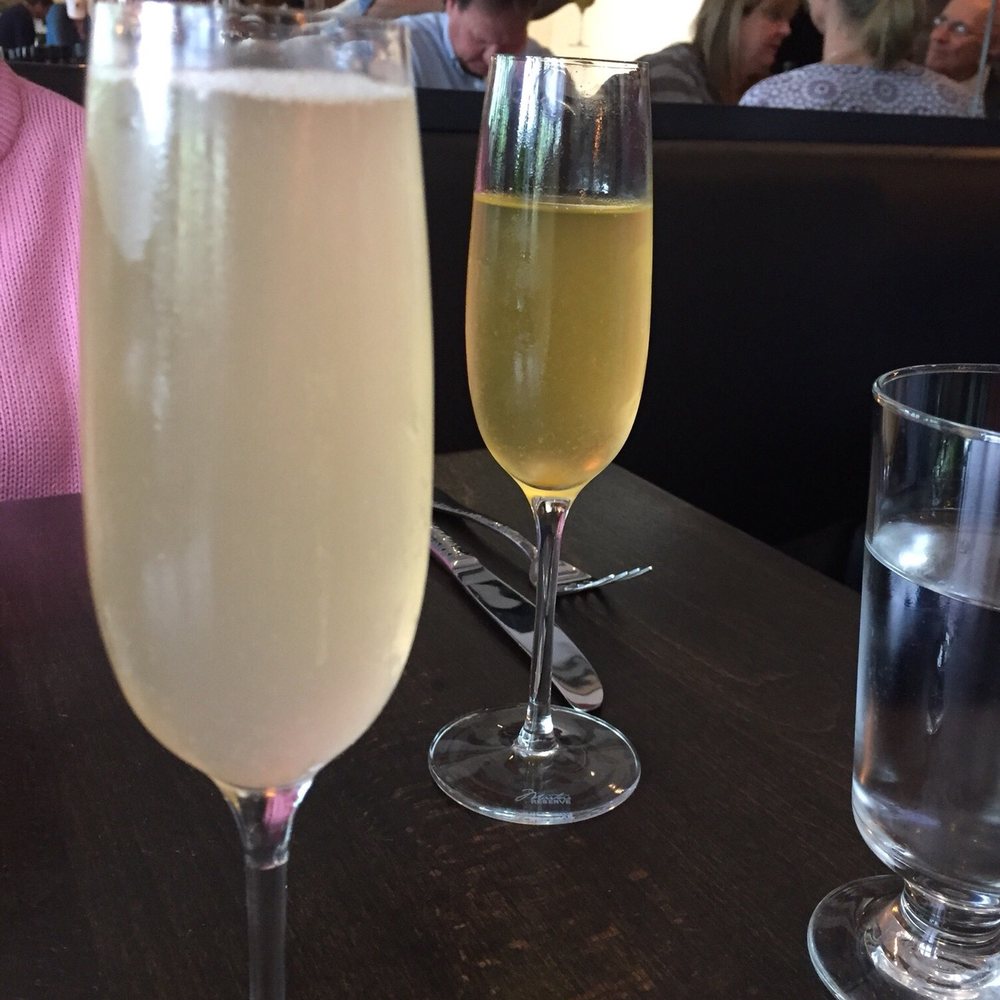 The Whitlock - Grapefruit Mimosa & Peach Bellini - Bars Near Me - Katonah, New York The Whitlock - Grapefruit Mimosa & Peach Bellini - Bars Near Me - Katonah, New York