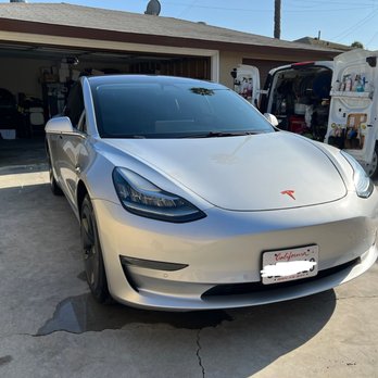 Blanco Wash - Tesla Model 3 - Auto Detailing Near Me