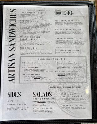 Menu photo 5 Bistro 1940 Jacksonville, NC
