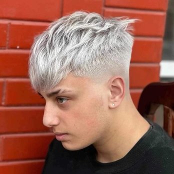 Golden Cuts - Platinum blonde, and a fade!! - Barbers Near Me - Antioch , Tennessee Golden Cuts - Platinum blonde, and a fade!! - Barbers Near Me - Antioch , Tennessee