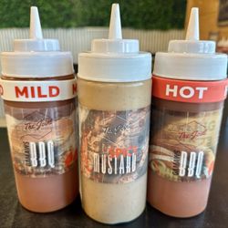 The Joint-BBQ, Wings & More - Excellent Sauce Selection!