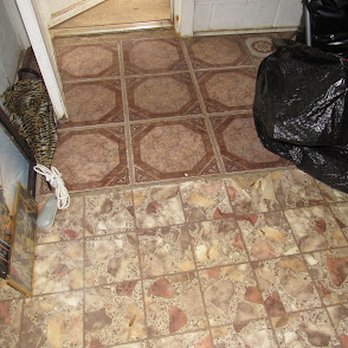 Integrity Home Repair - a tiled floor and a trash bag - Plumbing Near Me Integrity Home Repair - a tiled floor and a trash bag - Plumbing Near Me