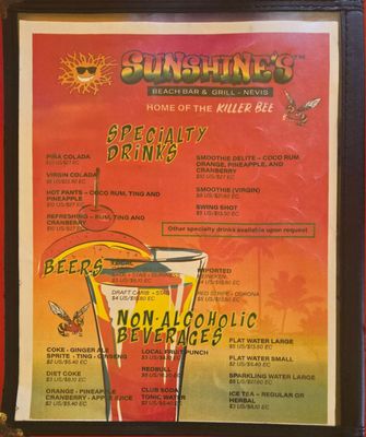 Menu photo 2 Sunshine Grill St Kitts, SA Menu photo 2 Sunshine Grill St Kitts, SA
