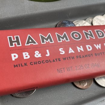 Pinkitzel - a chocolate bar in a cash machine - Cupcakes Near Me - Tulsa, Oklahoma