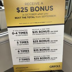 Biomat USA - Bonus chart