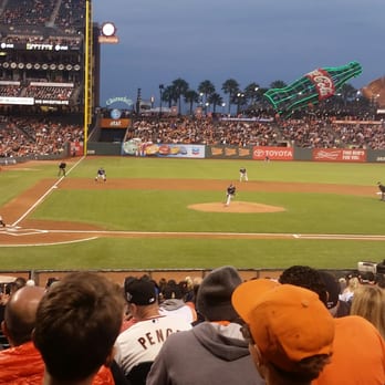 Oracle Park - View from lower box premium - Stadiums & Arenas Near Me - San Francisco, California