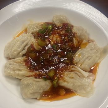 EE Home Cooking - Wontons with Spicy Sauce. I did NOT like this dish at all. Didn't like the sauce and the wontons had a weird texture! - Chinese Near Me - Fremont, California EE Home Cooking - Wontons with Spicy Sauce. I did NOT like this dish at all. Didn't like the sauce and the wontons had a weird texture! - Chinese Near Me - Fremont, California