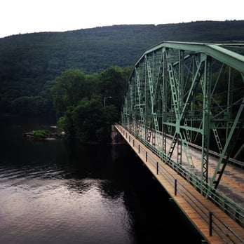Whetstone Beer - View from the Biergarten - Breweries Near Me - Brattleboro, Vermont