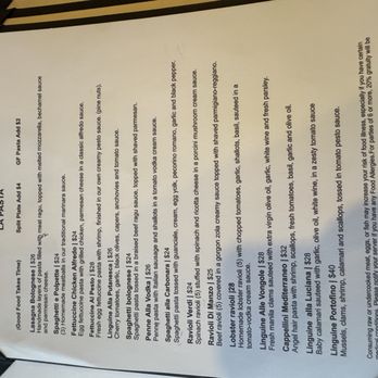 Giovannetti's - Menu - Italian Near Me - Vista, California