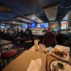 Surf Lounge - Table in the back. We brought in Pizza and tacos!