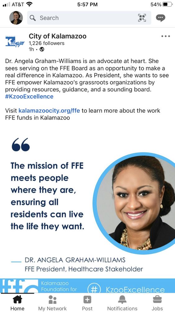 Dr AGW - grief counselor in Kalamazoo, MI