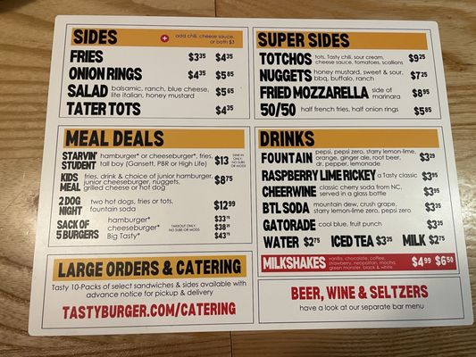 Menu photo 8 Tasty Burger Boston, MA Menu photo 8 Tasty Burger Boston, MA