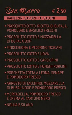 Menu photo 3 Tramé Milan, MI Menu photo 3 Tramé Milan, MI
