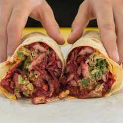 TJ Tacos - California Adobada Burrito