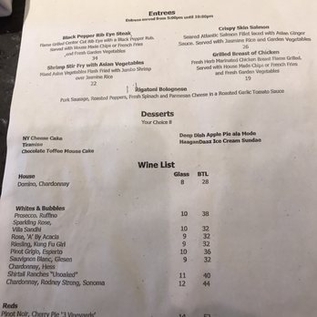 Bistro 128 - Menu - New American Near Me - Newark, New Jersey