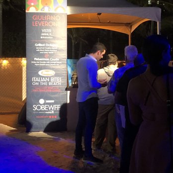 SOBEWFF Italian Bites On The Beach - Let's start eating. - Festivals Near Me - Miami Beach, Florida