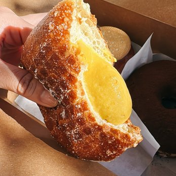 Bun Appetit - Mango Cream Filled Donut - Donuts Near Me - Fremont, California