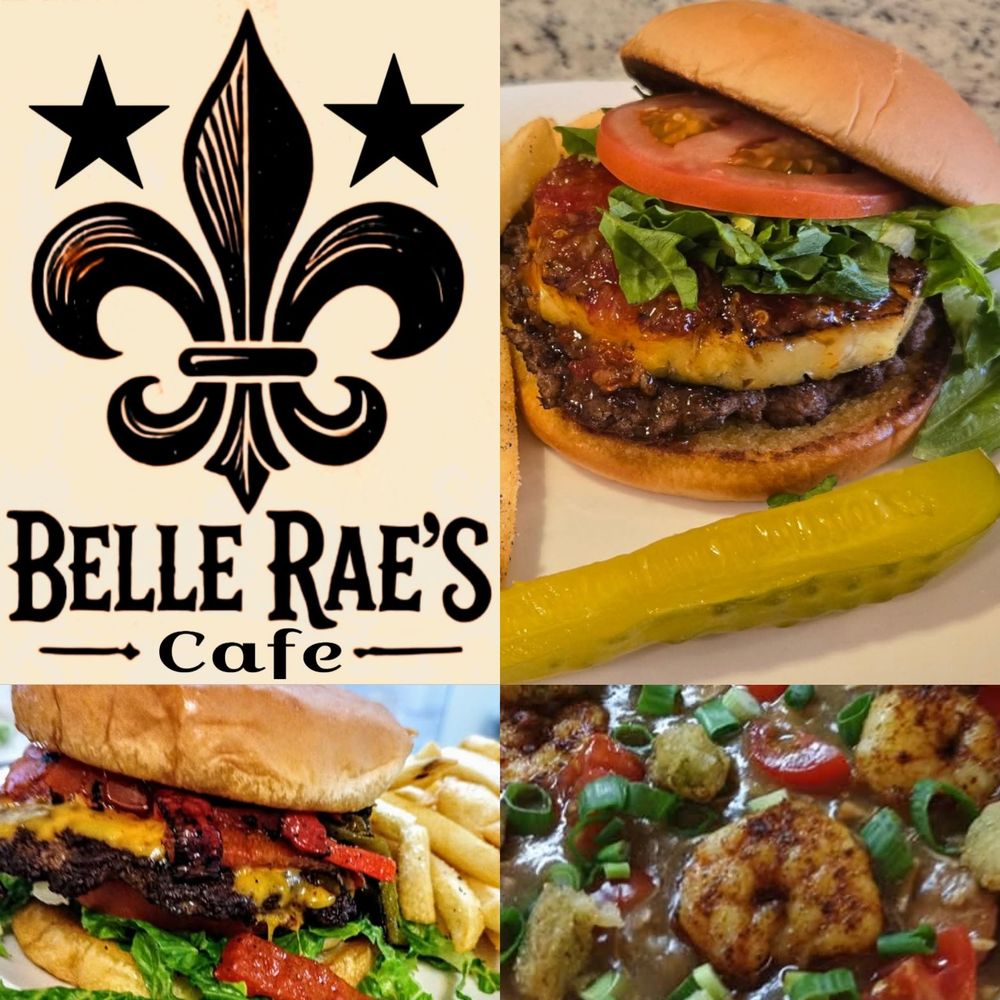 Belle Rae’s Cafe Logo
