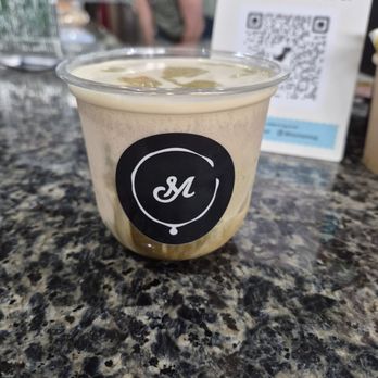 Melt Confectionary - hojicha and horchata ice cream drink - Chocolatiers & Shops Near Me - Vancouver, British Columbia