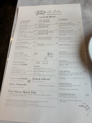 Menu photo 3 Le Cochon Wine Bar and Bistro Geneva, IL Menu photo 3 Le Cochon Wine Bar and Bistro Geneva, IL