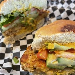 Frijole Burger and Namaste Burger