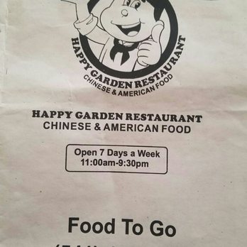 Happy Garden - the menu for a chinese restaurant - Chinese Near Me - Enterprise, Oregon