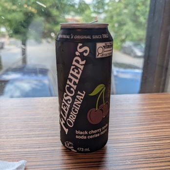 Schwartz's - Black Cherry Soda - Delis Near Me - Montreal, Quebec