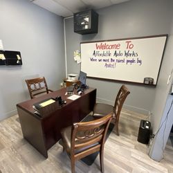 Affordable Auto Works - Adjuster / Estimator's desk