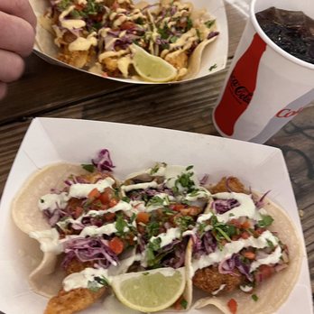 Deckhand Dave's Fish Tacos - Trio of fish taco's were the best! - Food Trucks Near Me - Juneau, Alaska Deckhand Dave's Fish Tacos - Trio of fish taco's were the best! - Food Trucks Near Me - Juneau, Alaska