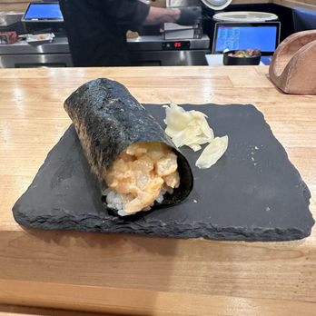 Sugo Hand Roll Bar - Classic Spicy Bay Scallop Temaki - Sushi Bars Near Me - Seattle, Washington Sugo Hand Roll Bar - Classic Spicy Bay Scallop Temaki - Sushi Bars Near Me - Seattle, Washington
