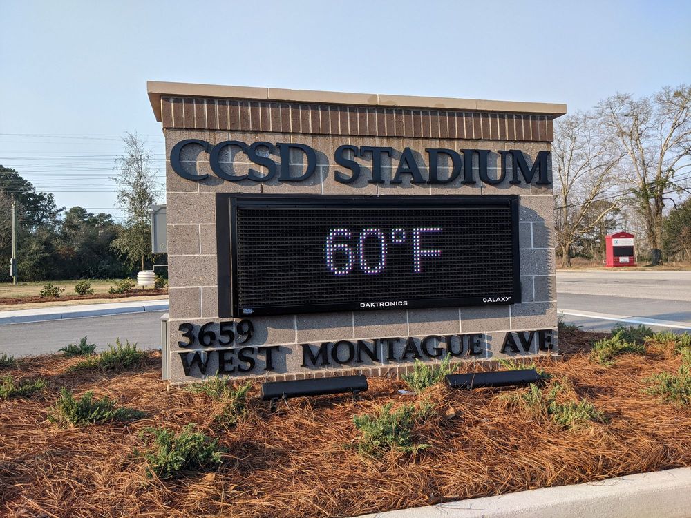 CHARLESTON COUNTY SCHOOL DISTRICT STADIUM 3659 W Montague Ave, North