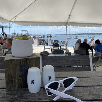 Frisbee's Wharf - sunglasses, salt and pepper shaker - Seafood Near Me - Kittery Point, Maine Frisbee's Wharf - sunglasses, salt and pepper shaker - Seafood Near Me - Kittery Point, Maine
