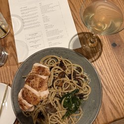 Croft - Bucatini pasta + chicken!