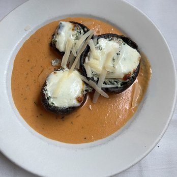 Dolce Osteria - Fungi appetizer. Wonderfully stuffed and delicious sauce - Italian Near Me - Charlotte, North Carolina