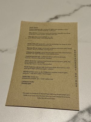 Menu photo 5 Restaurant Naides San Francisco, CA Menu photo 5 Restaurant Naides San Francisco, CA