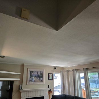 R&R restoration services - Ceiling water damage repair, popcorn removal, texture and painting. - Drywall Installation & Repair Near Me