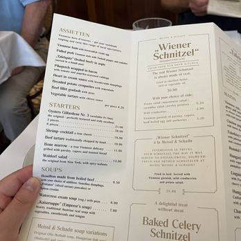 Meissl & Schadn Wien - Menu 7/2026 - Schnitzel Near Me - Vienna, 9 Meissl & Schadn Wien - Menu 7/2026 - Schnitzel Near Me - Vienna, 9